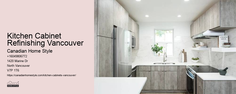 Narrow kitchen cabinets Vancouver