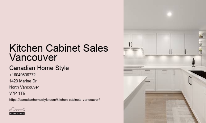 Kitchen cabinet design consultations Vancouver