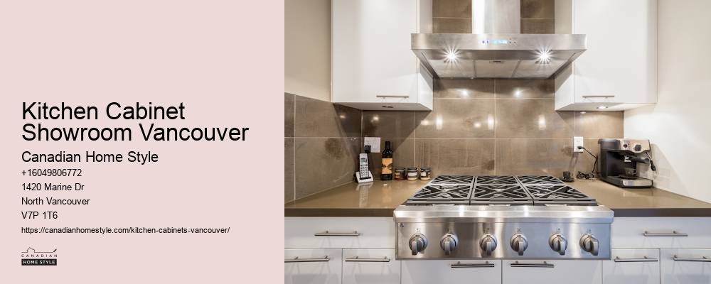 Kitchen cabinet showcase events Vancouver BC