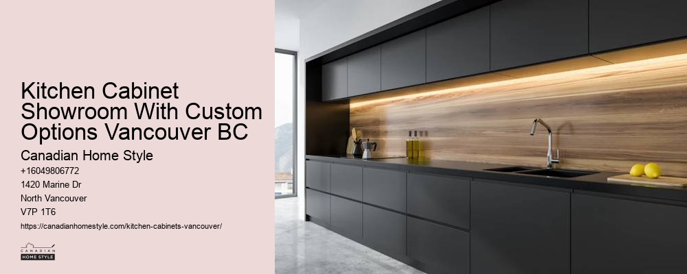 Custom-Made Traditional Kitchen Cabinets Vancouver