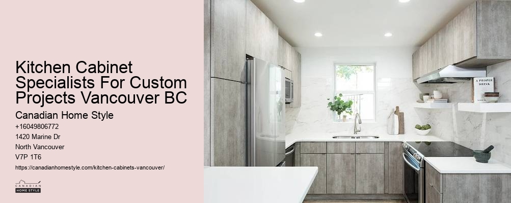 Kitchen Cabinet Designers Vancouver
