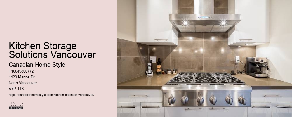 Local Artisan Kitchen Cabinets Vancouver