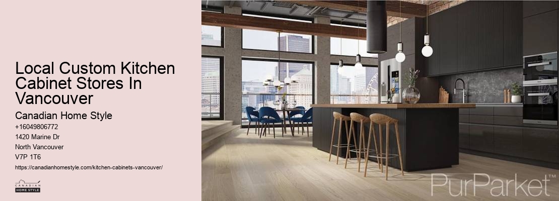 Kitchen cabinet color trends Vancouver