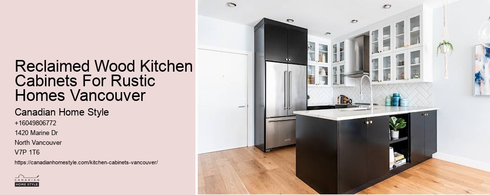 Local kitchen cabinets Vancouver