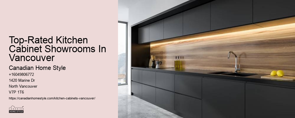 Premium kitchen cabinet materials Vancouver