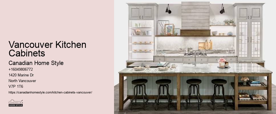 Eco-friendly kitchen cabinet materials Vancouver BC