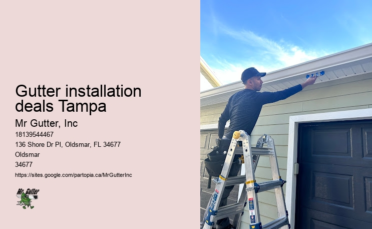 Custom gutter repair Gutter installation deals Tampa