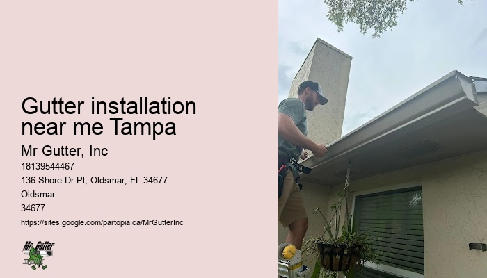 Gutter installation near me Tampa gutter repair and installation