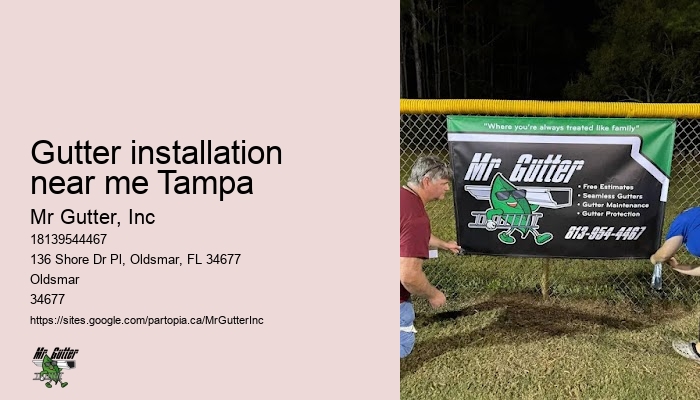 Local gutter installation experts Gutter installation near me Tampa