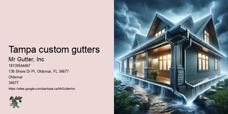 Tampa custom gutters rain gutter installation cost