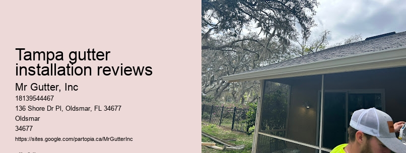 Reliable gutter repair Tampa gutter installation reviews