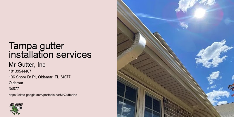 Gutter installation deals Tampa gutter installation services