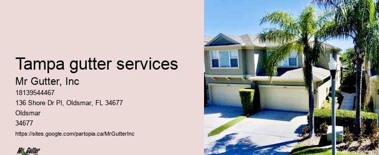 Gutter installation estimates Tampa gutter services