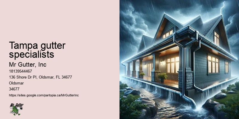 Tampa gutter specialists gutter installation advice