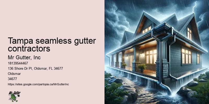 Gutter installation company near me Tampa seamless gutter contractors