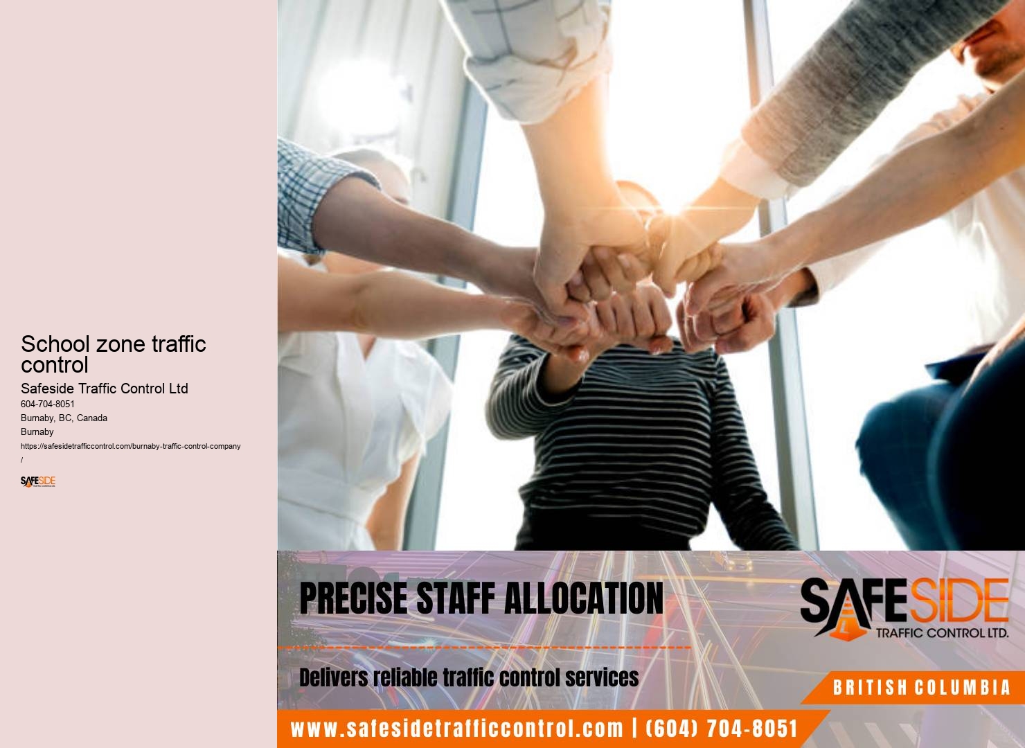 Traffic control certification courses Burnaby