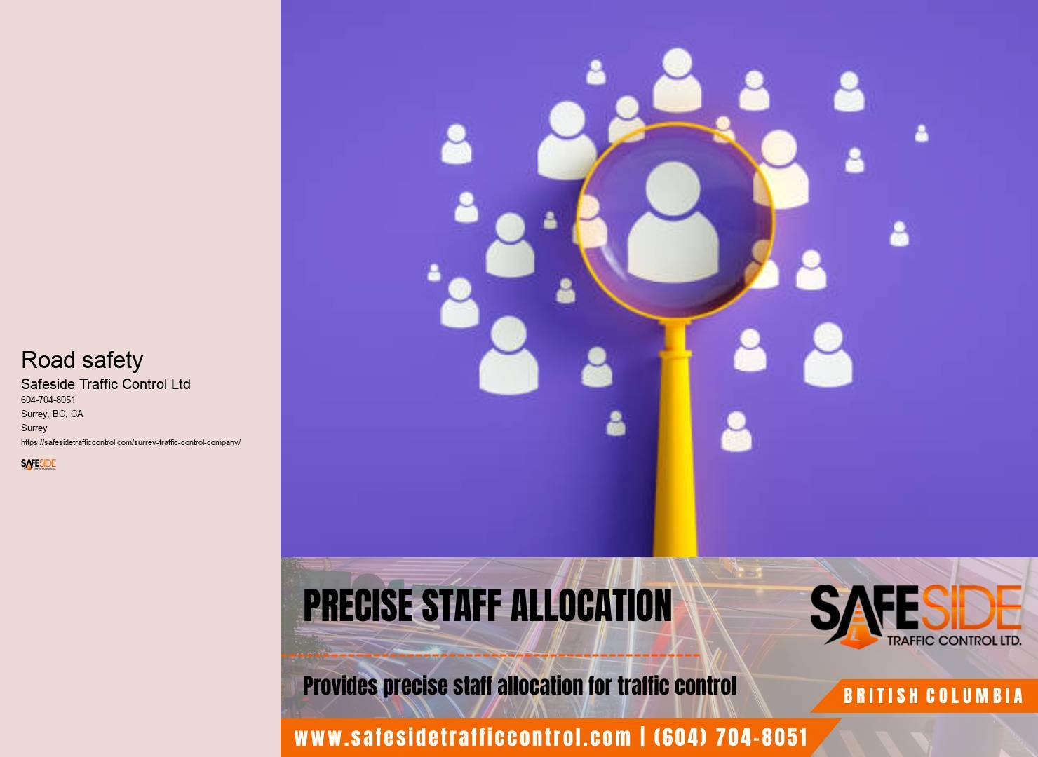 Surrey event traffic management services