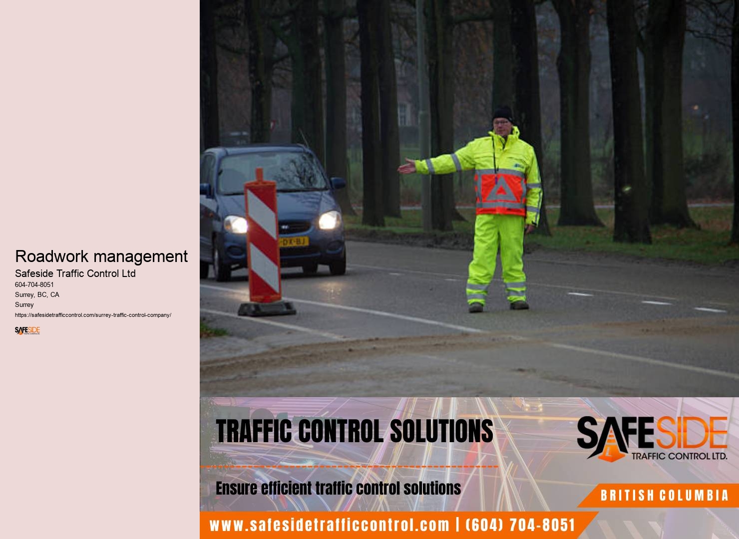 Traffic control company in Surrey BC