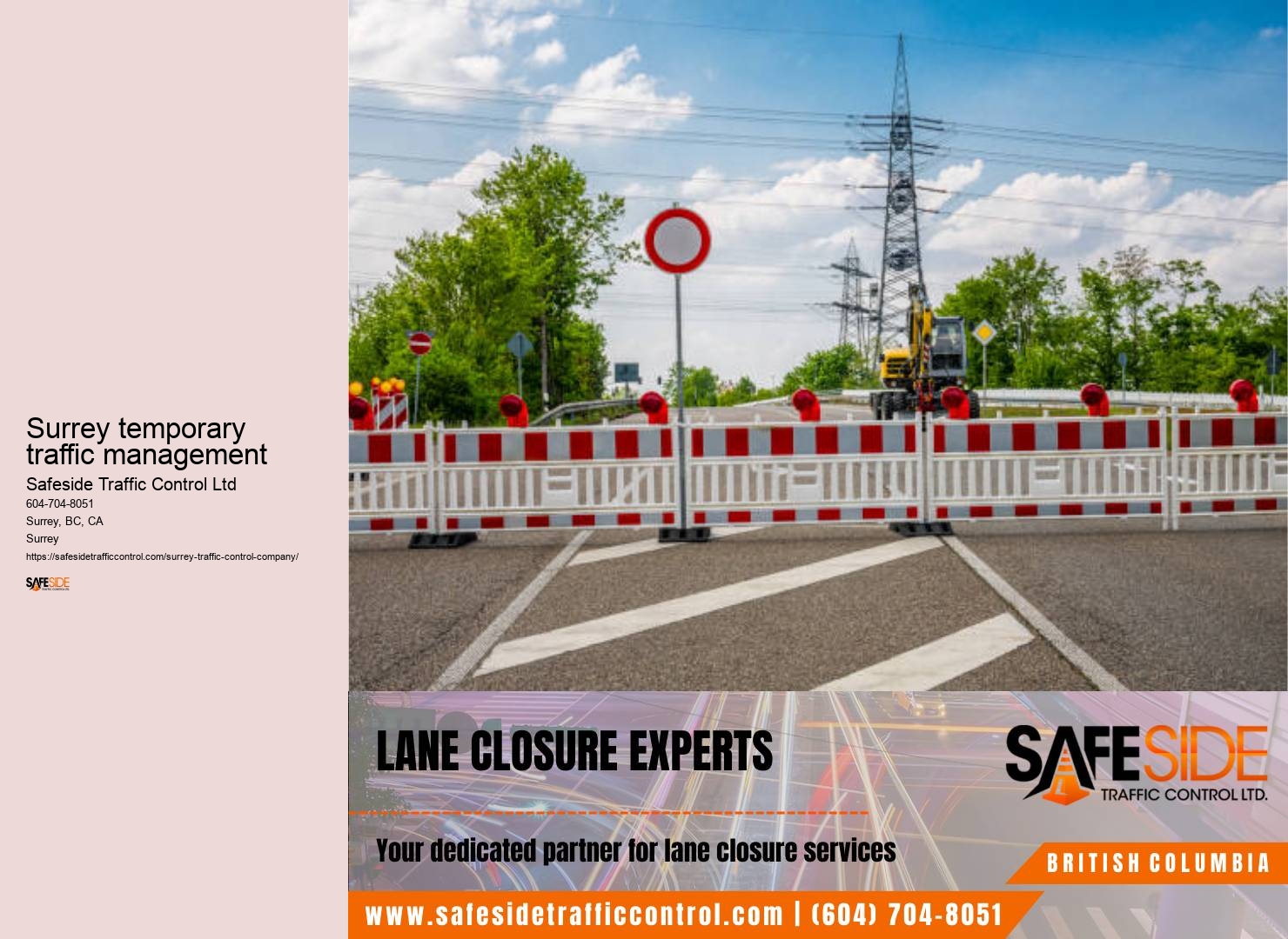 Surrey traffic management consulting