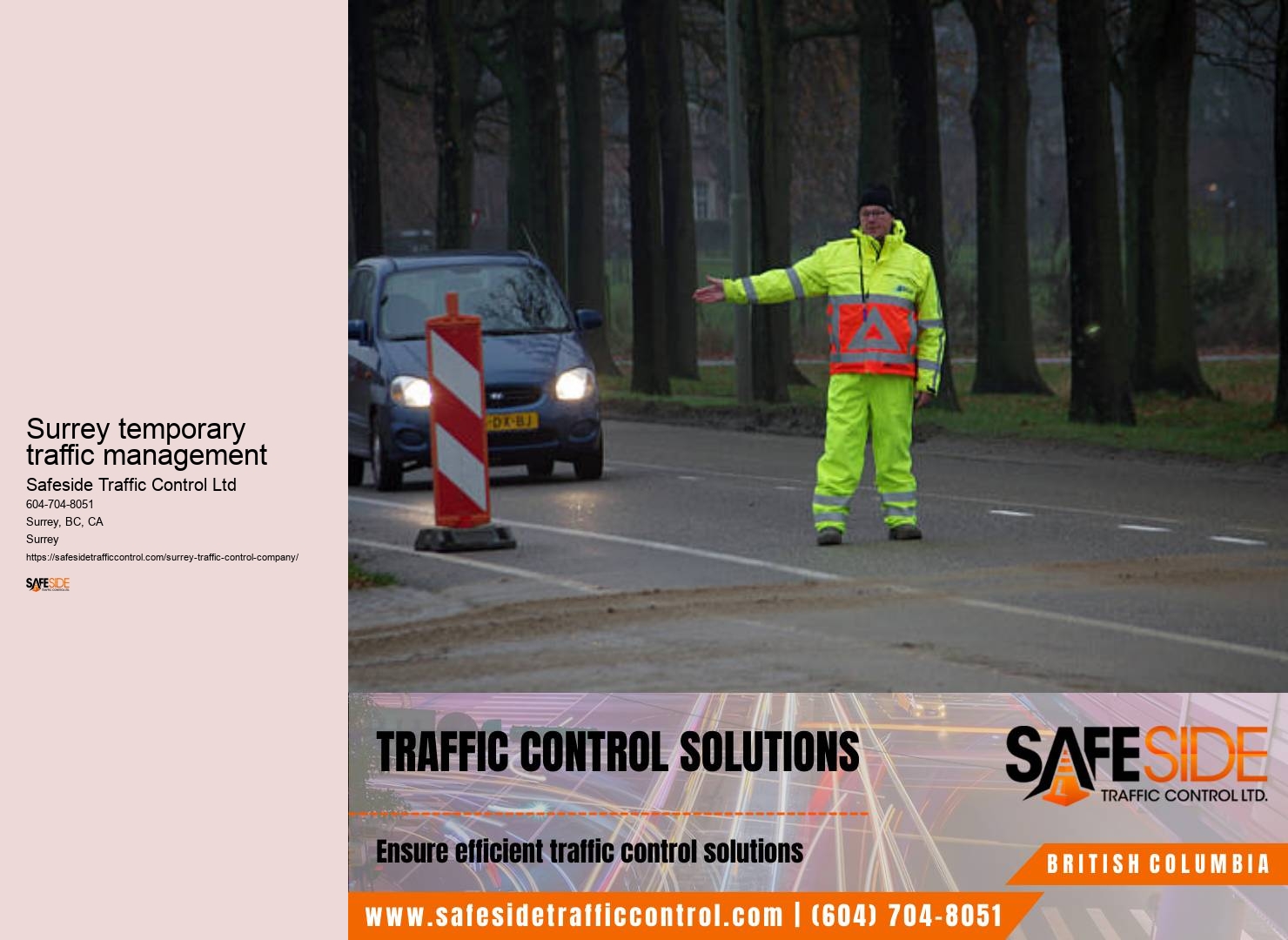 Traffic monitoring services in Surrey