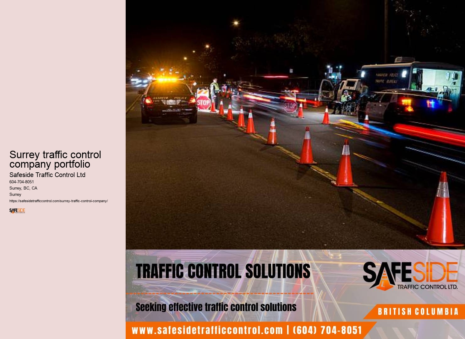 Surrey traffic control bylaws