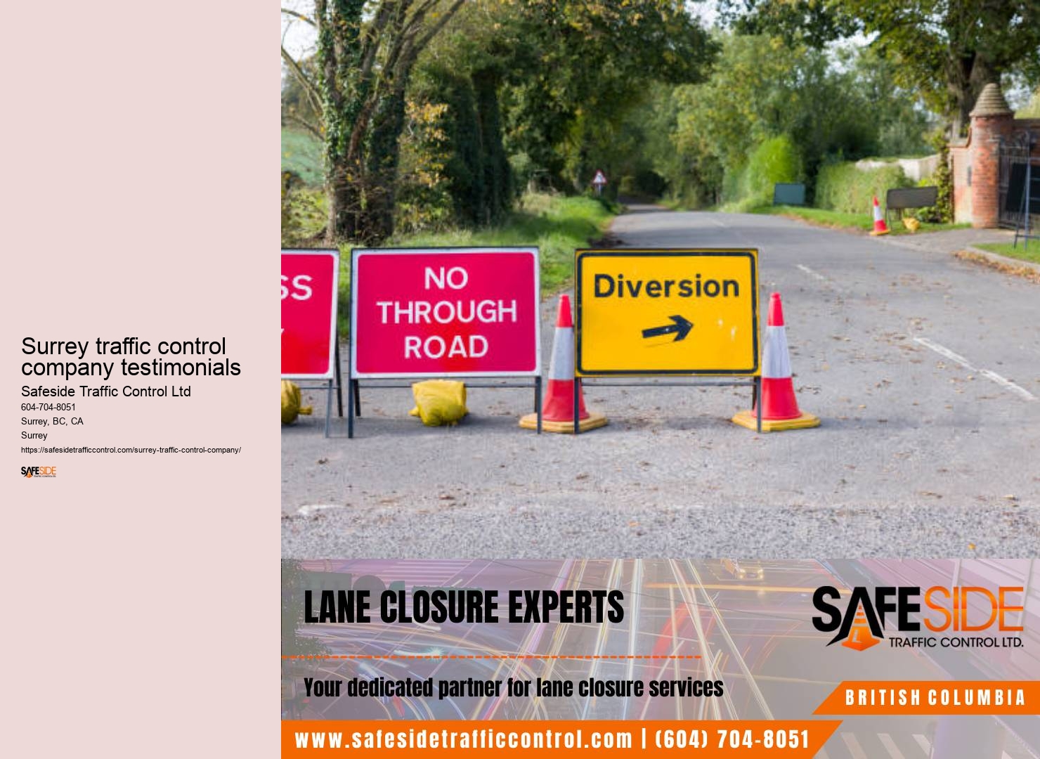 Traffic control algorithm training Surrey