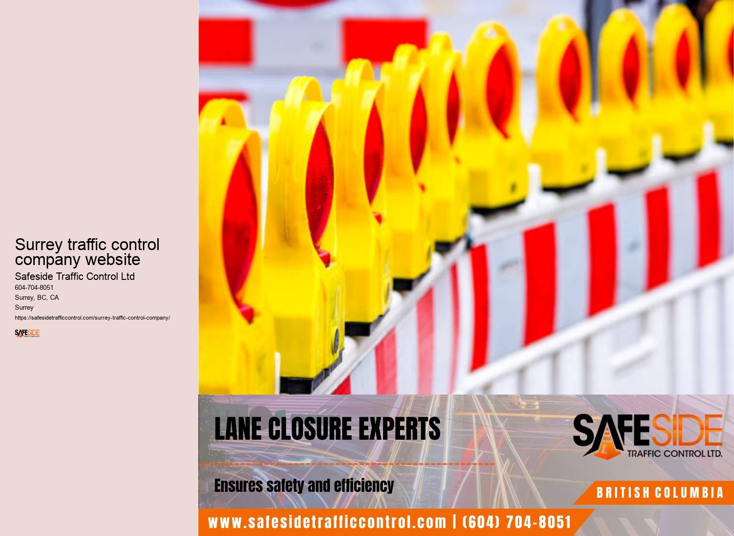 Traffic flow optimization Surrey