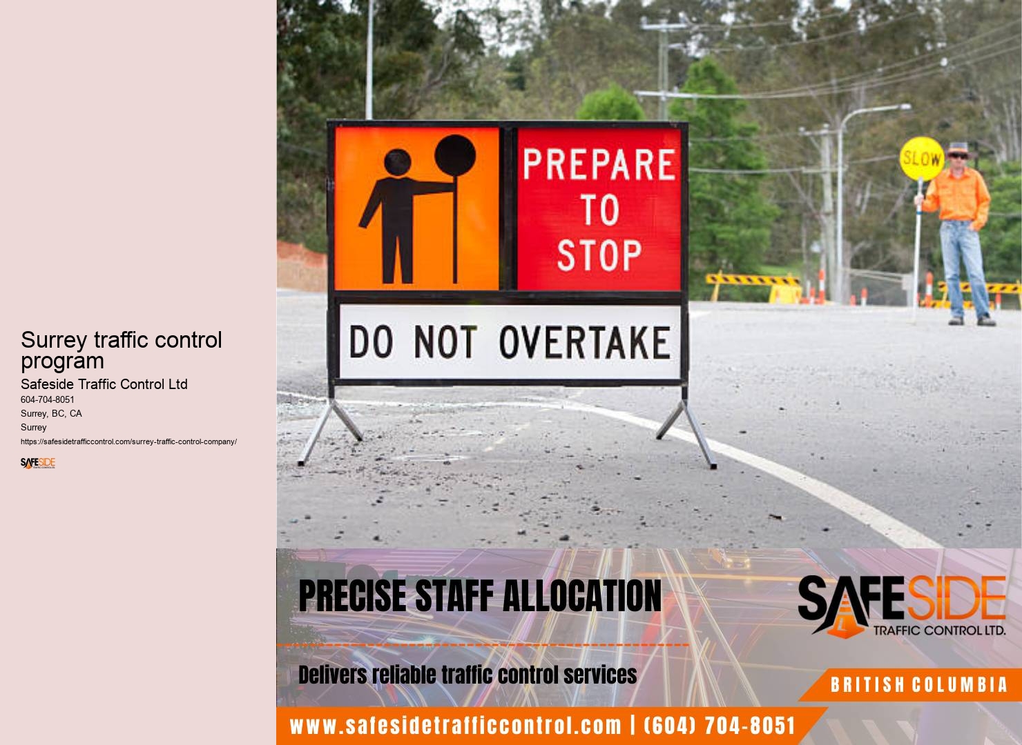 Surrey traffic coordination strategies
