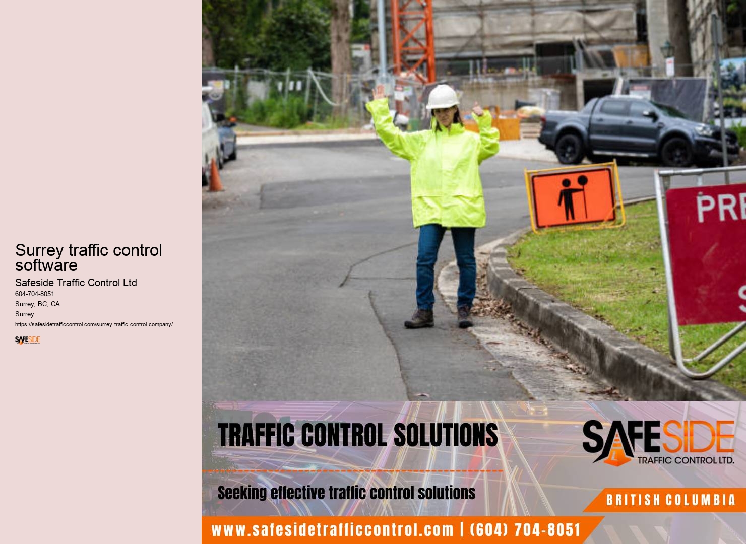 Surrey traffic control compliance