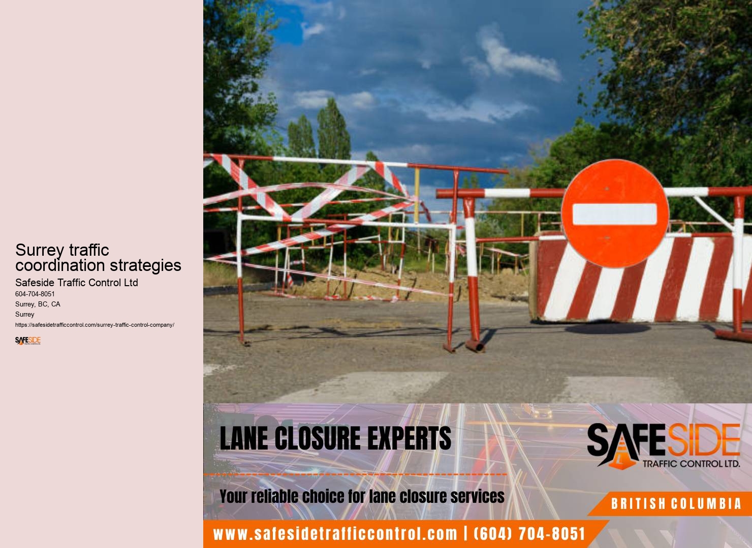 Surrey traffic control system validation services