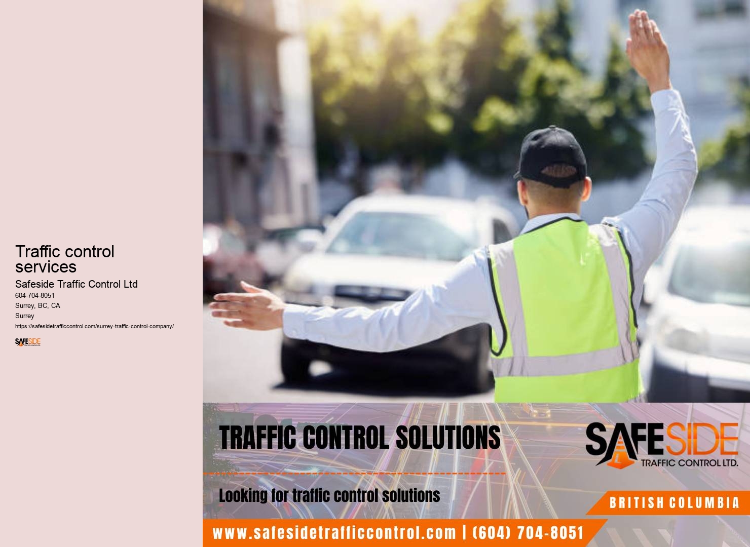 Traffic control signage