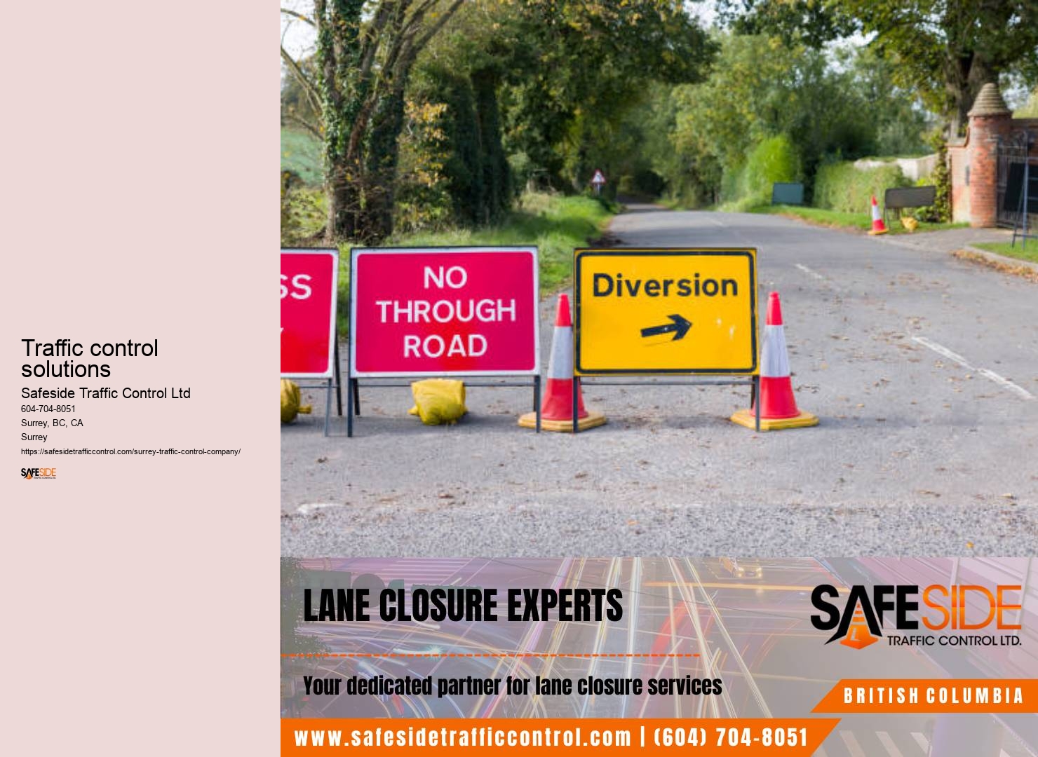 Surrey traffic management equipment