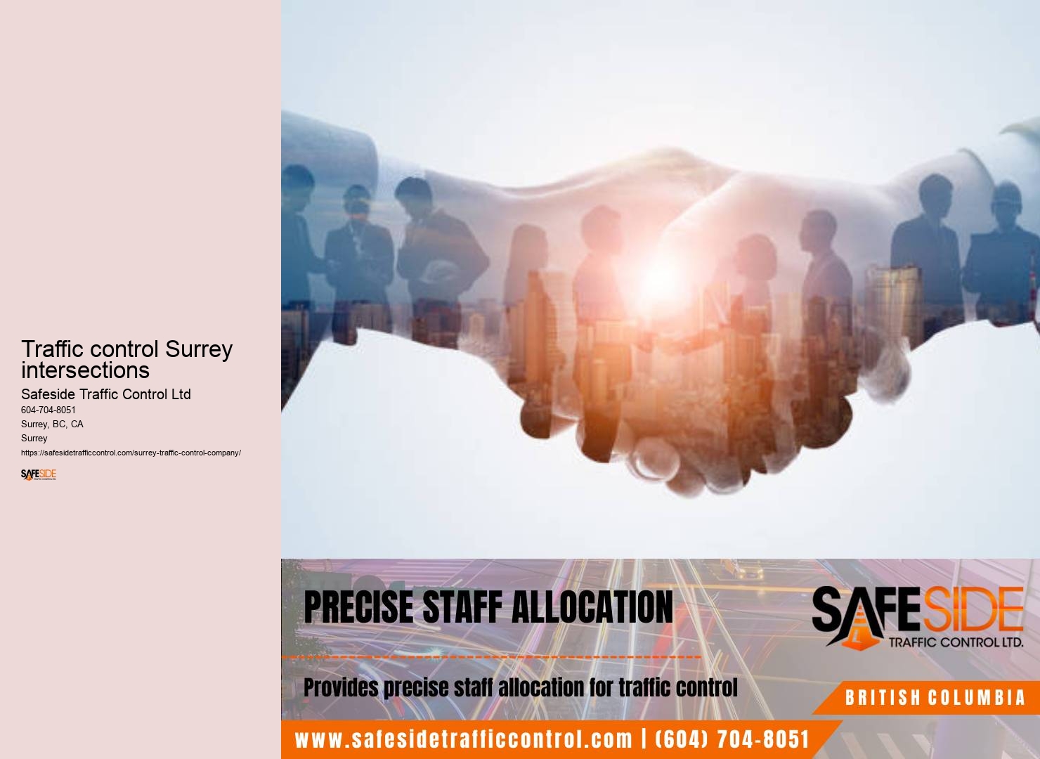 Surrey traffic control algorithm consultancy