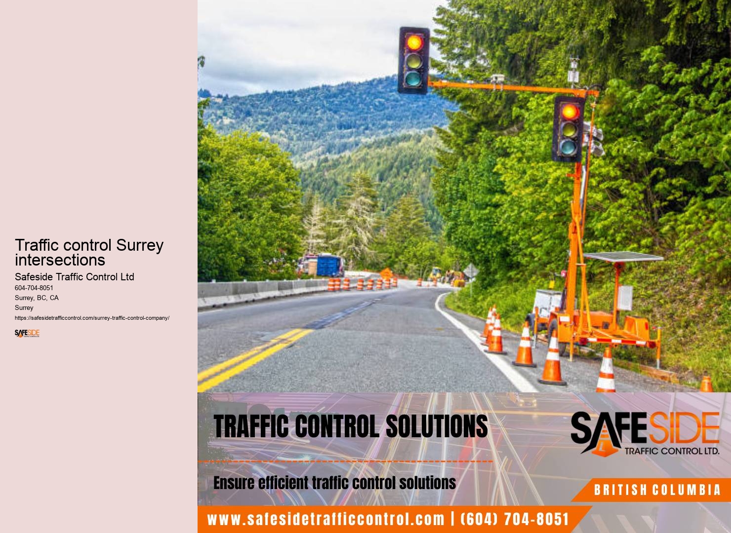 Surrey traffic control algorithm enhancement