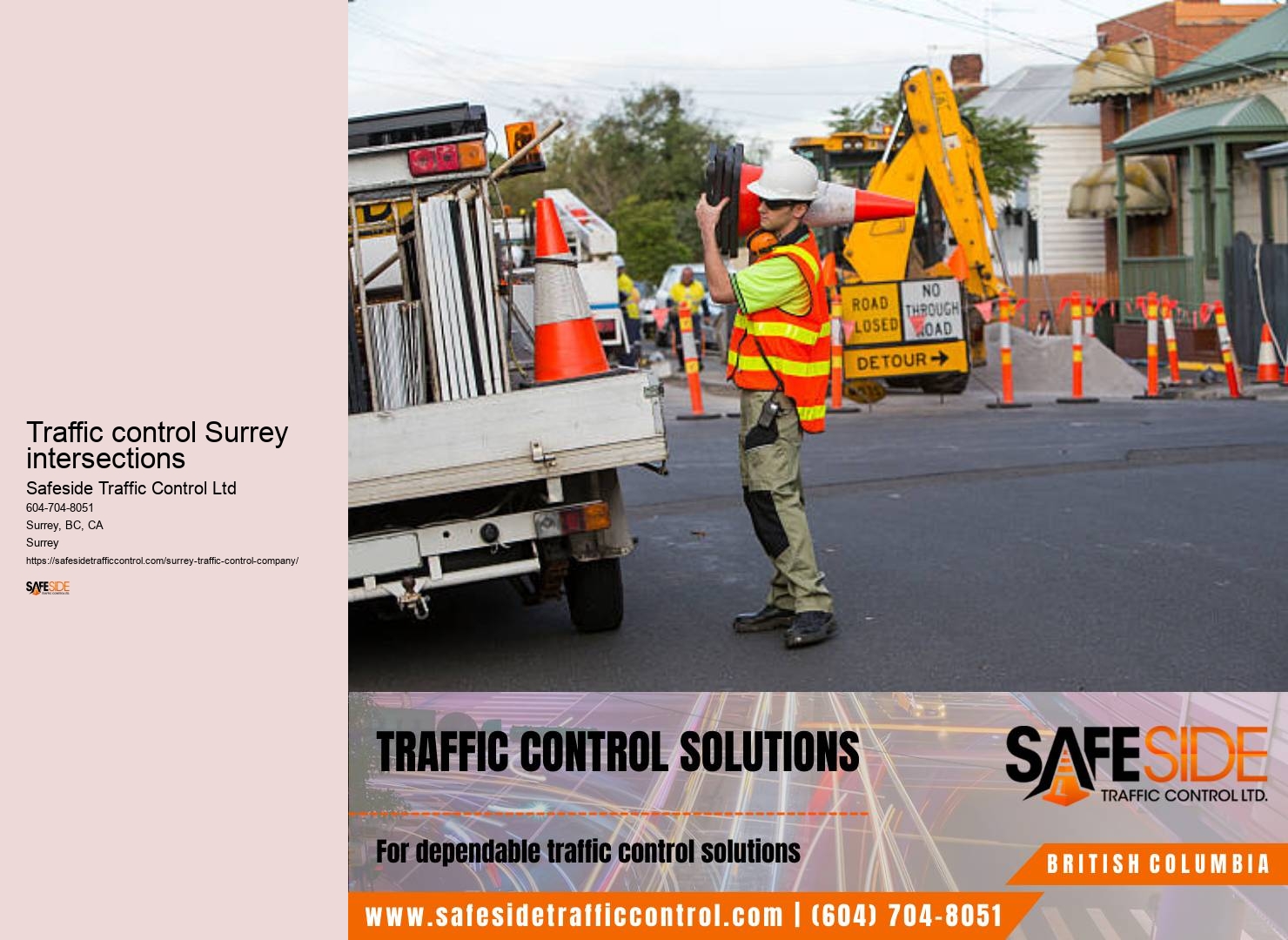 Surrey traffic control system documentation