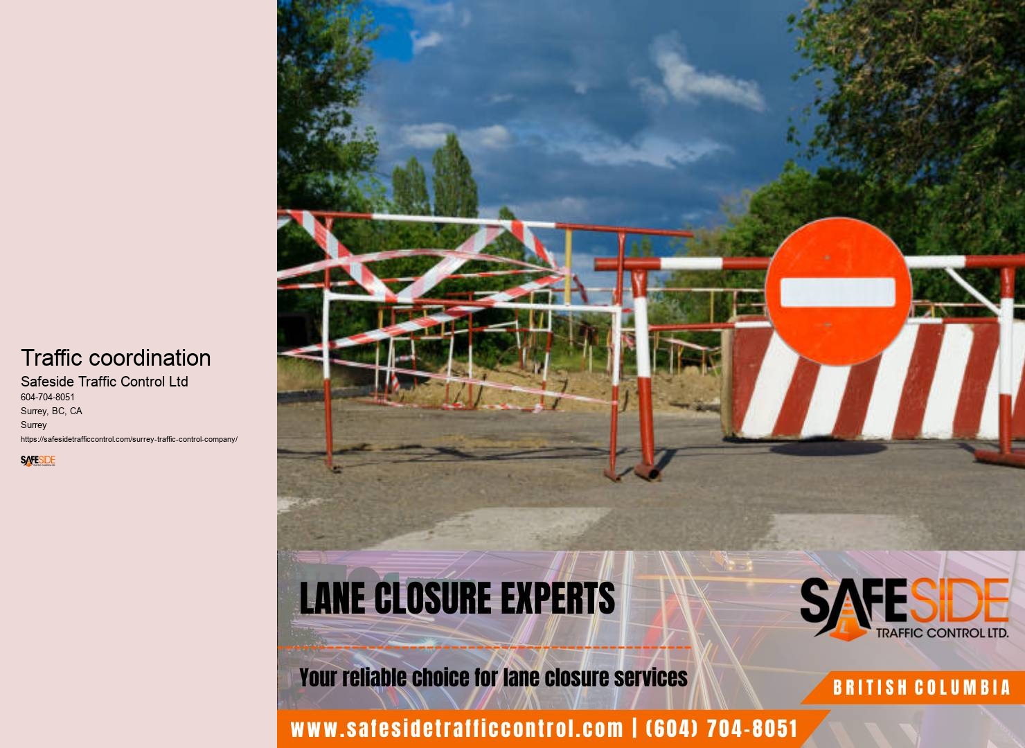 Surrey traffic control algorithm performance