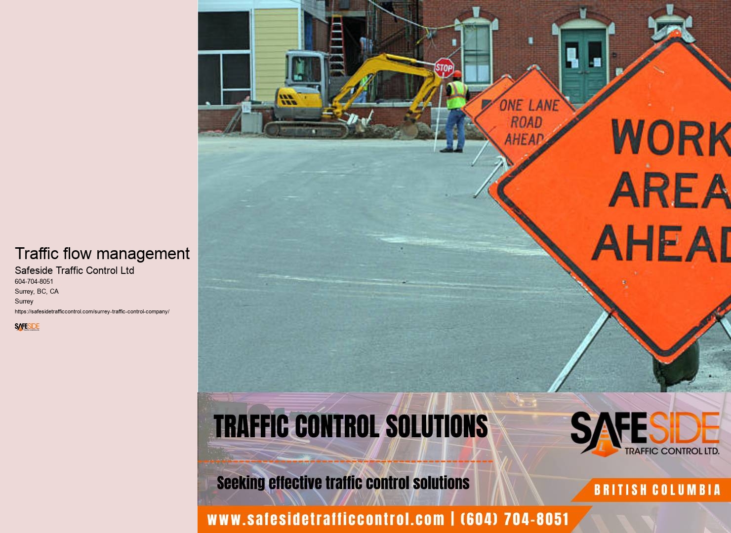 Traffic flow management