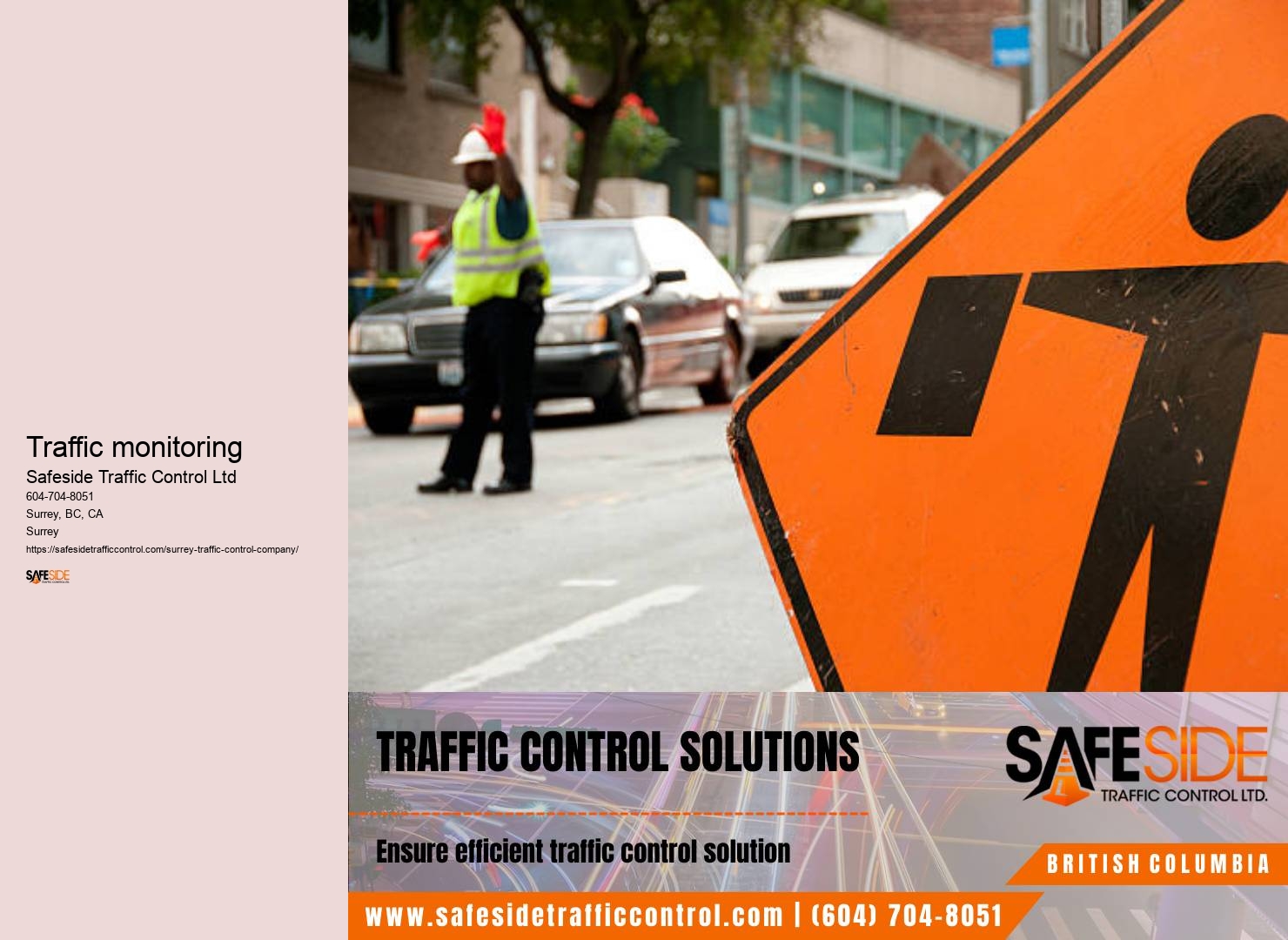 Traffic control algorithm customization Surrey