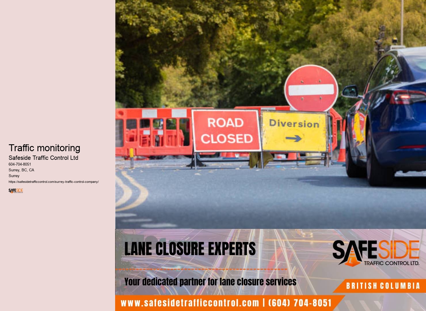 Surrey traffic control algorithm deployment