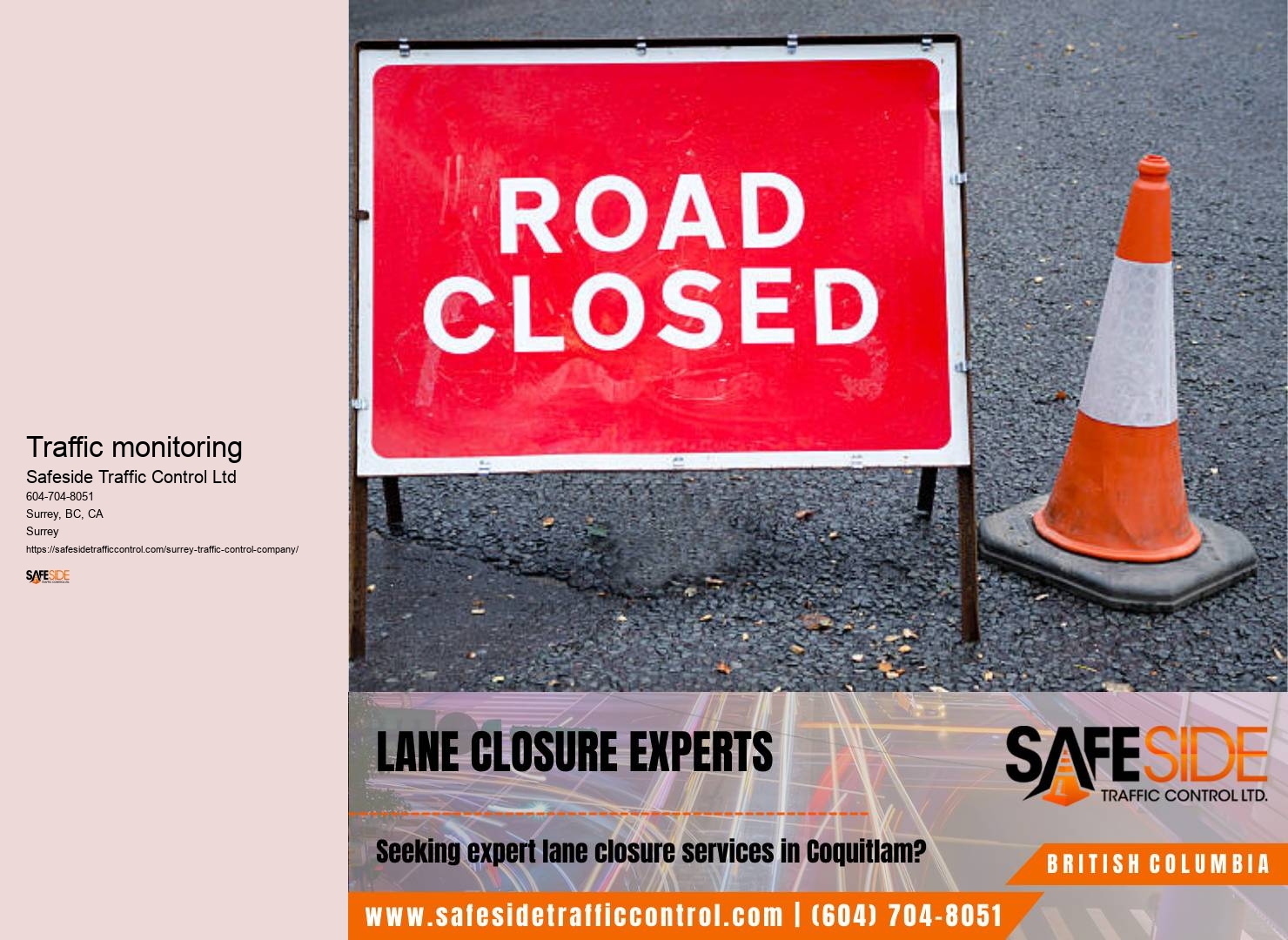 Surrey traffic control system maintenance services