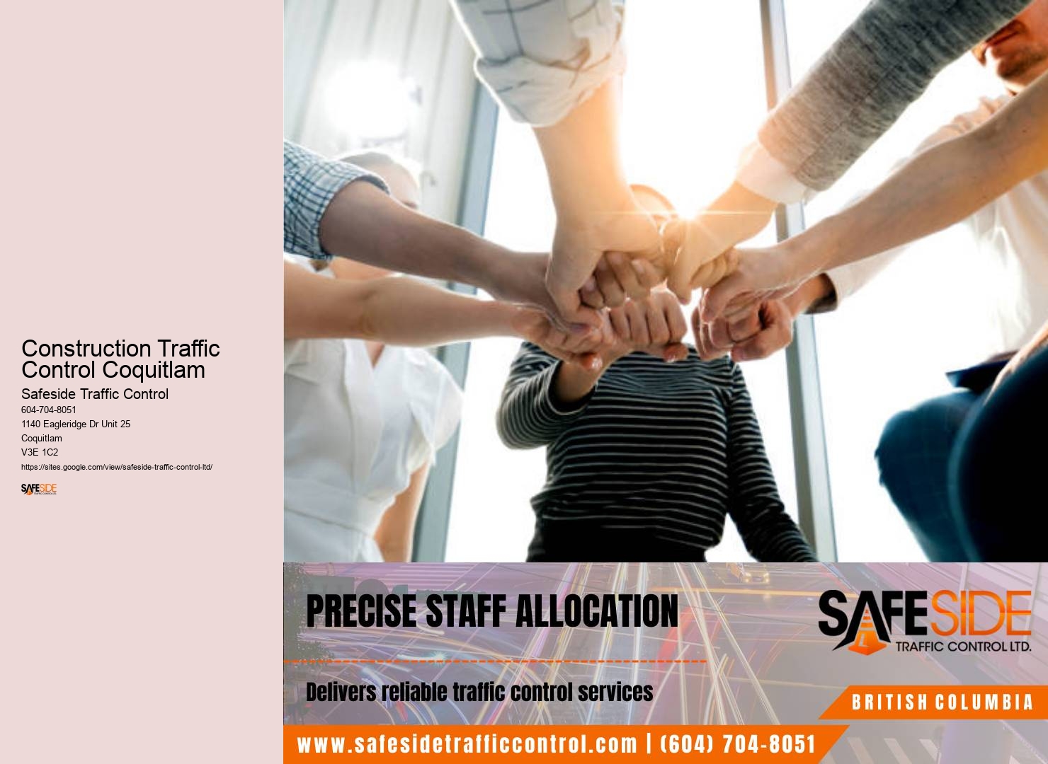 Construction Traffic Control Coquitlam Roadwork Safety Solutions