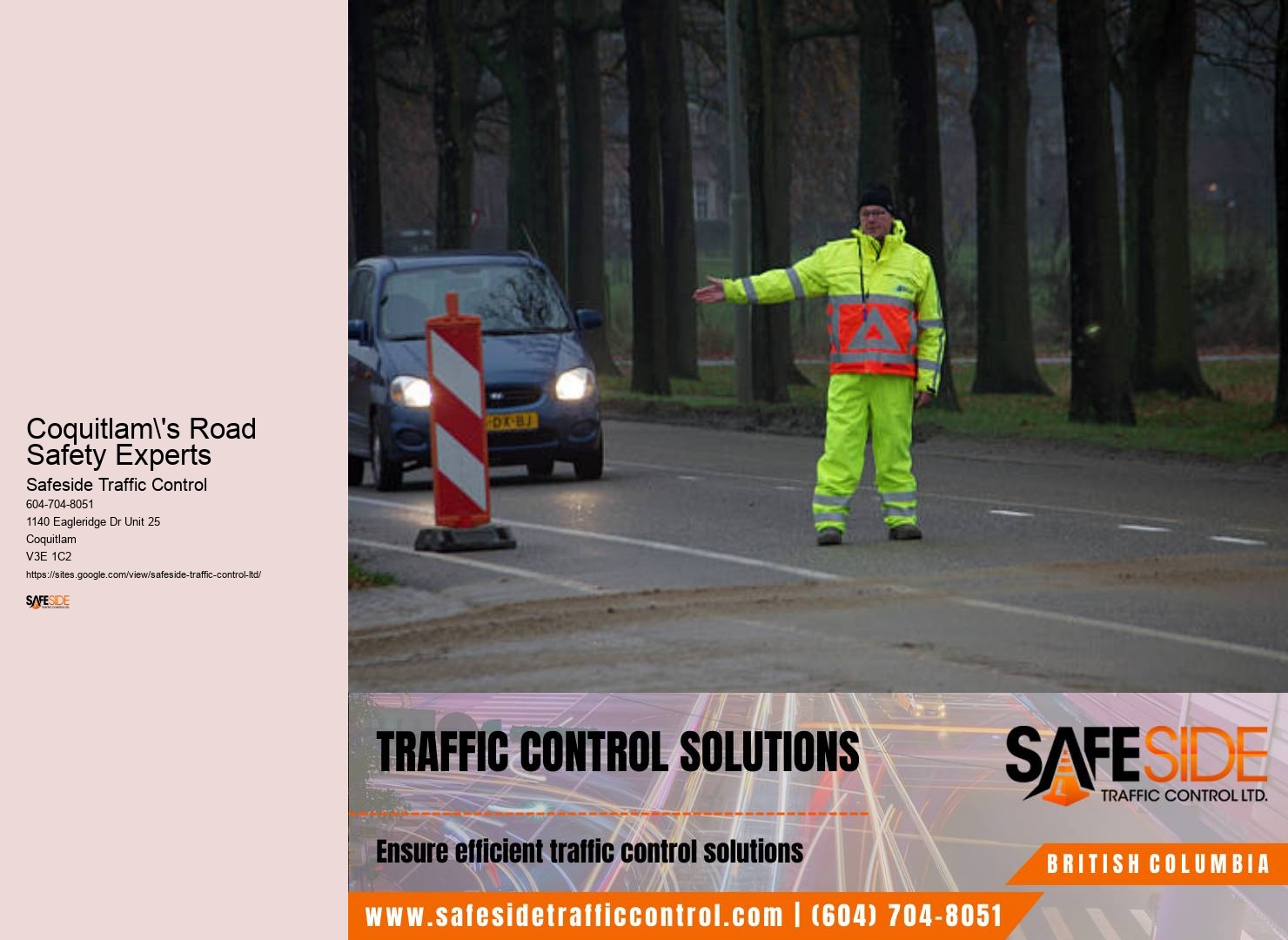 High-Quality Traffic Safety Equipment Provider in Coquitlam's Road Safety Experts