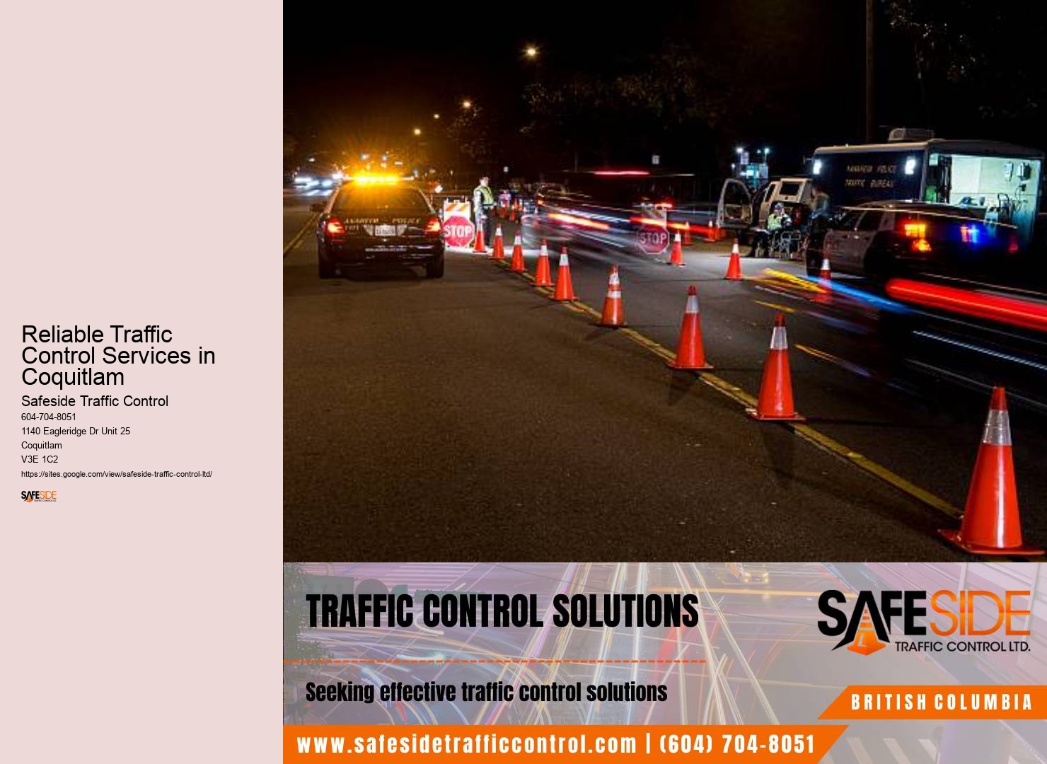 Reliable Traffic Control Services in Coquitlam traffic control assessment