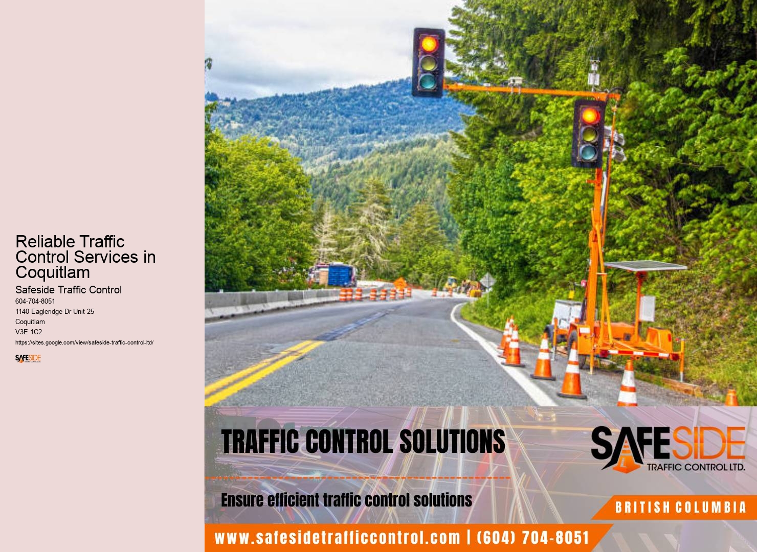 Best traffic control services Reliable Traffic Control Services in Coquitlam