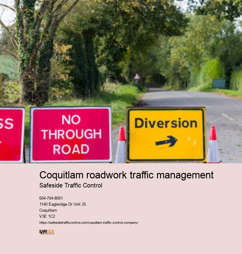 Roadwork traffic control equipment Coquitlam