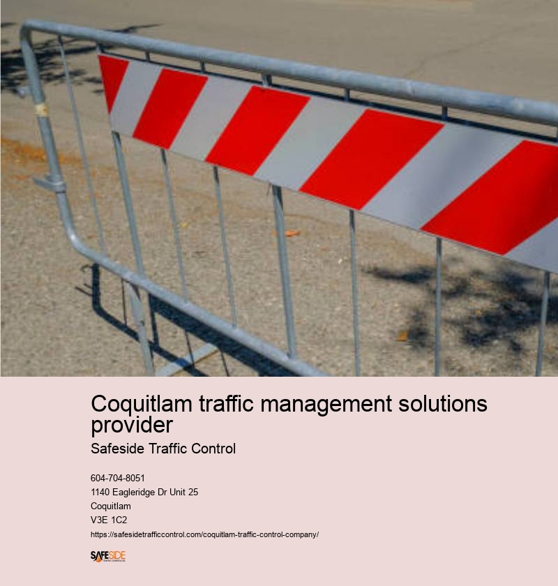 Coquitlam Traffic Control Signs