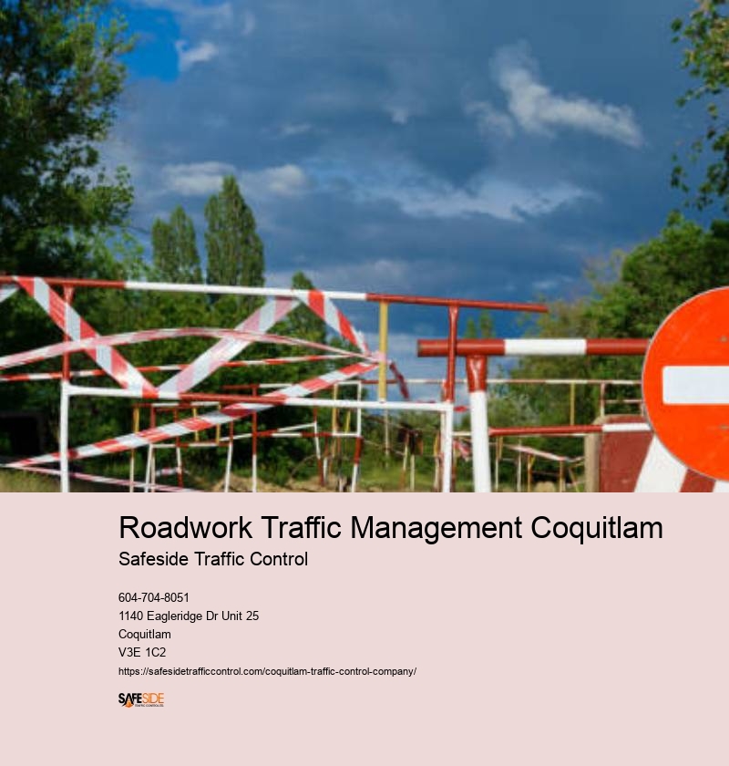 Road construction traffic management Coquitlam
