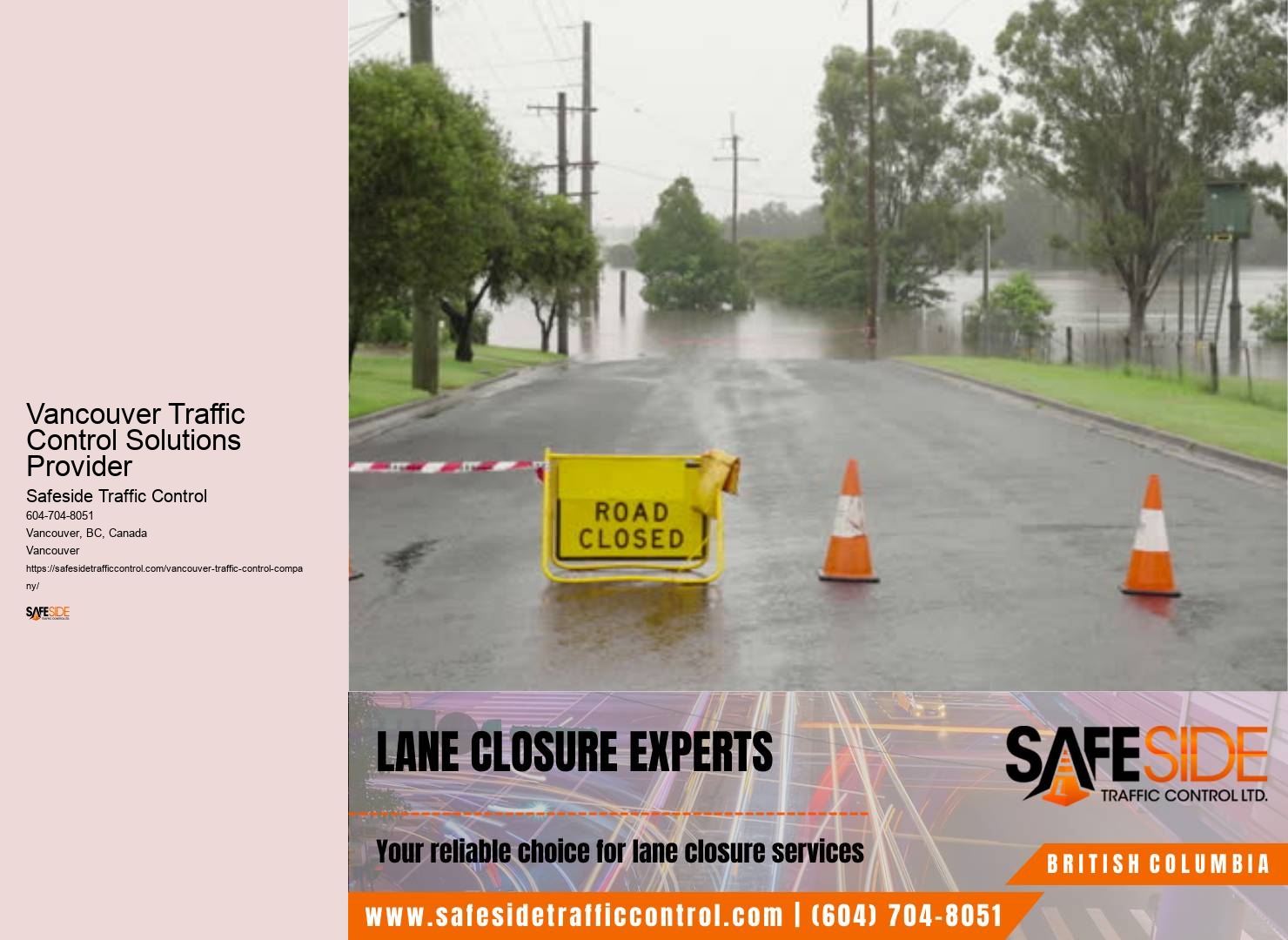 Trusted Vancouver Traffic Control Company