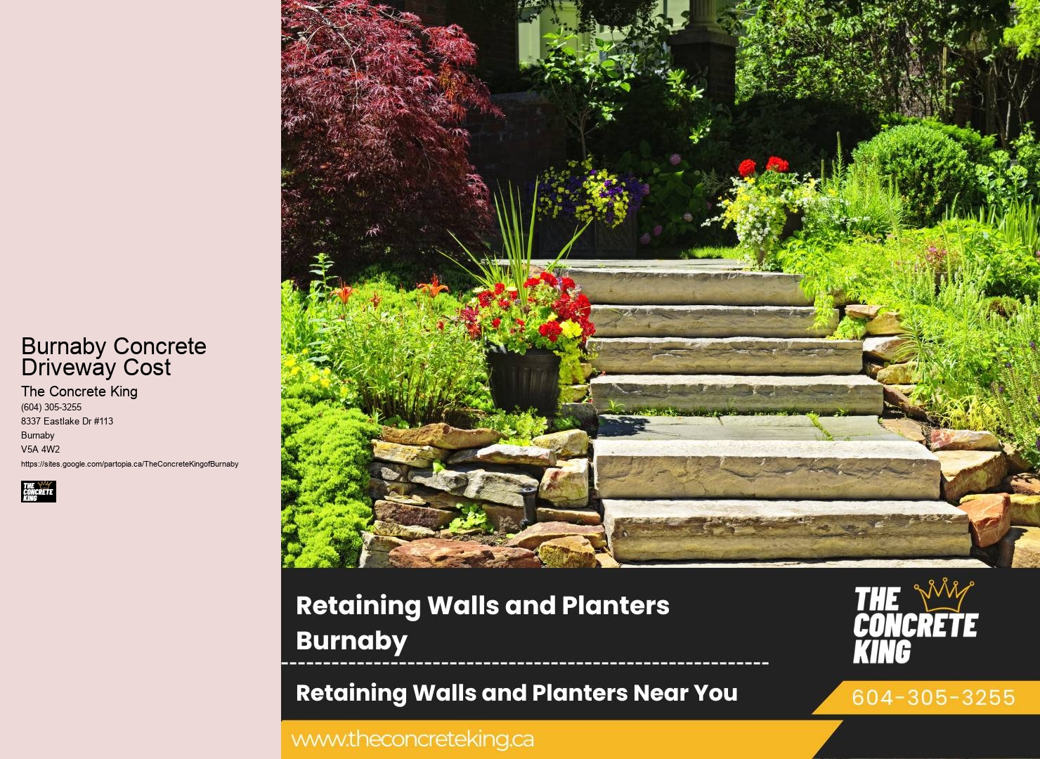 Concrete Driveway Installation Contractors Burnaby Concrete Driveway Cost