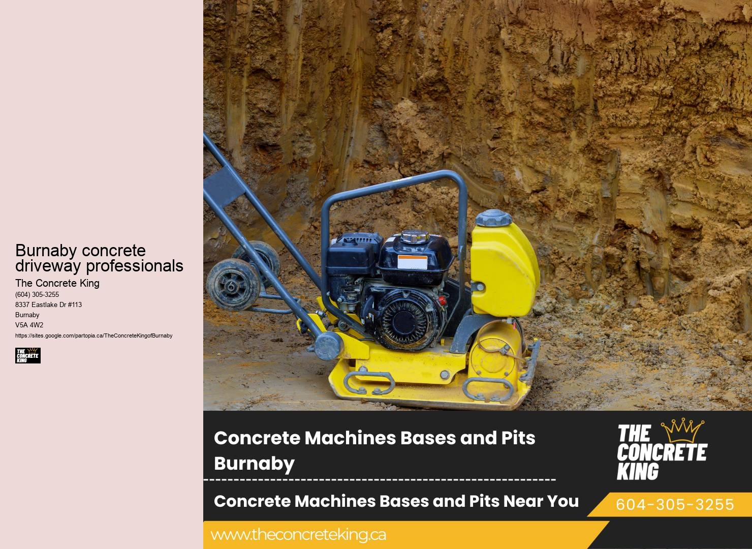 Driveway replacement reviews Burnaby concrete driveway professionals